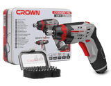 CROWN CT22024 MC مفك بطارية قابل للشحن