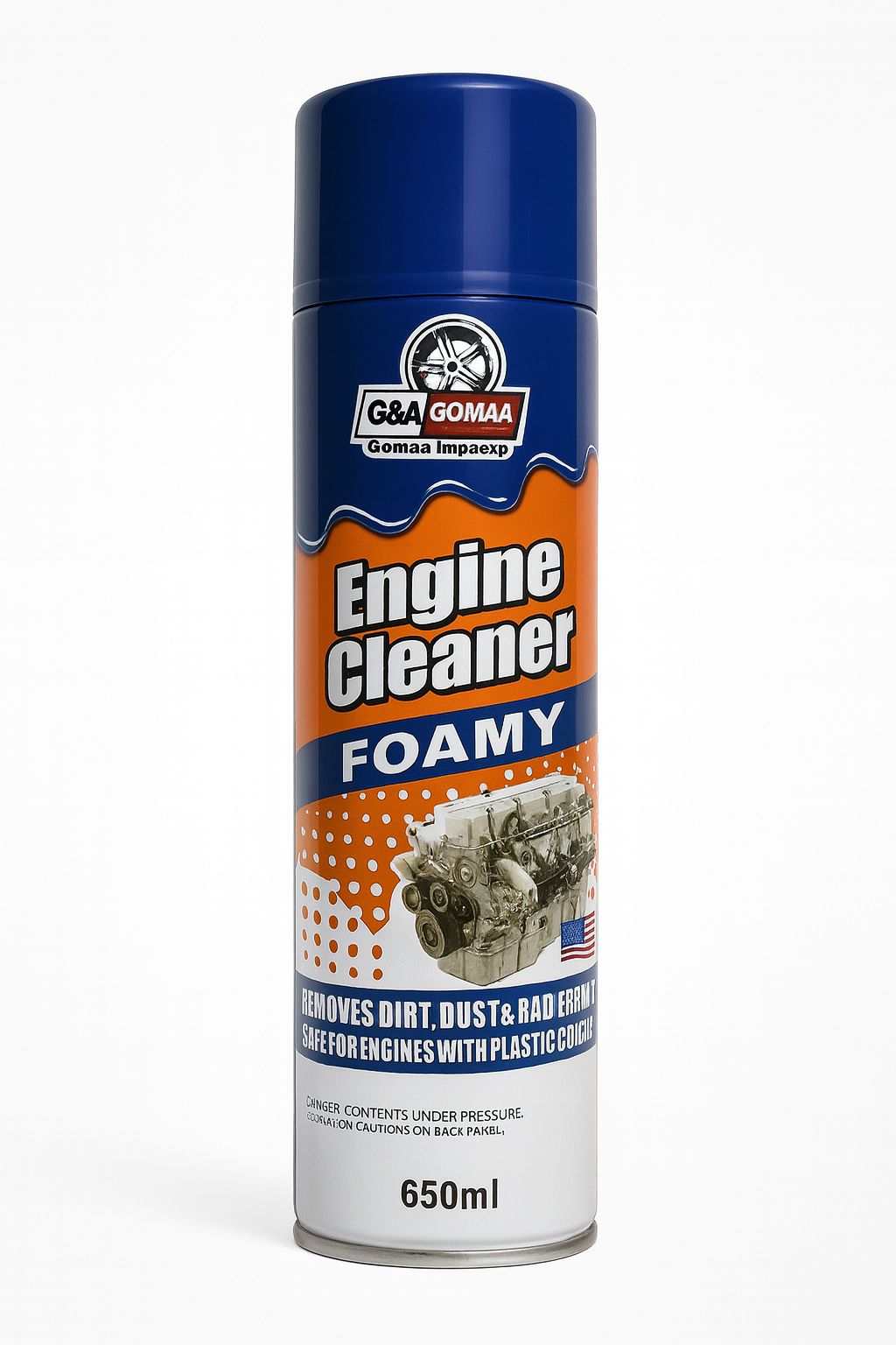 Engine cleaner Foamy  فوم تنظيف المحرك Gomaa