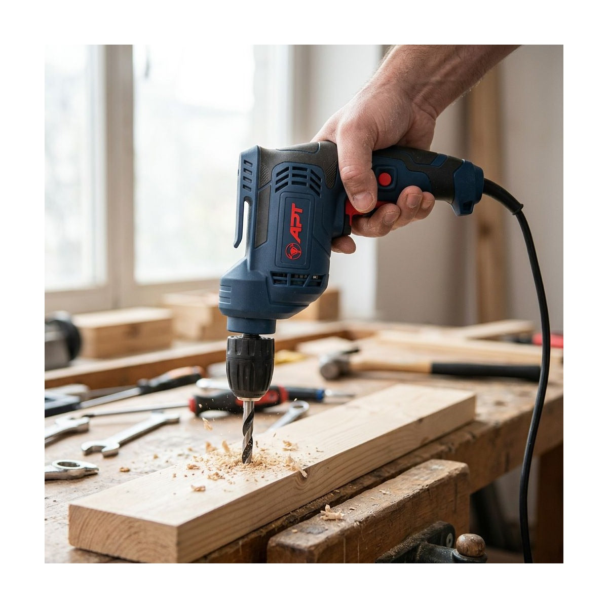 10mm Drill 450W Auto Chuck — Re-roll