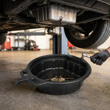 Oil Drain Pan — in use